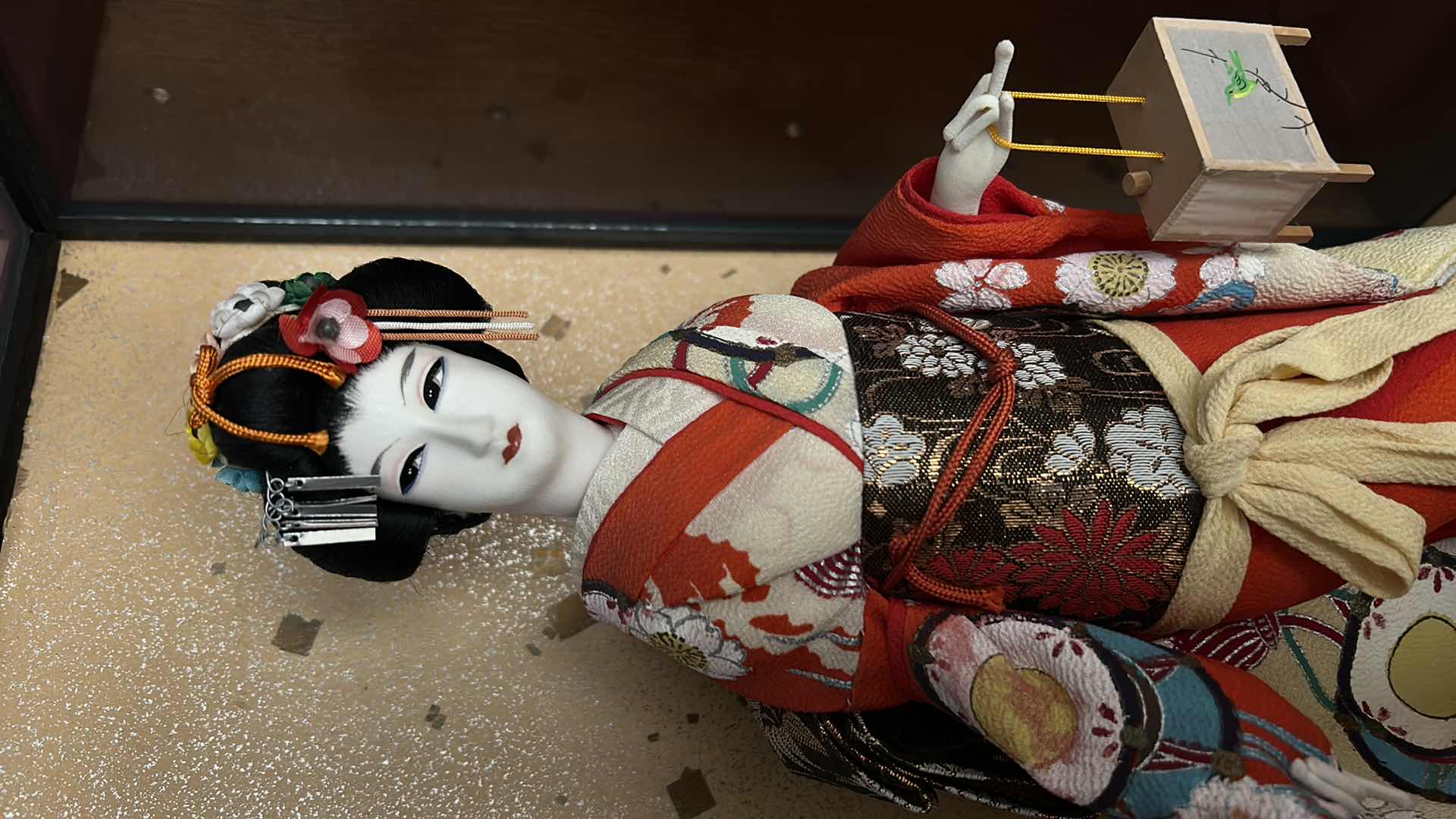 Photo 1 of NISHI GEISHA DOLL MADE IN JAPAN HEIGHT IN BOX 21”