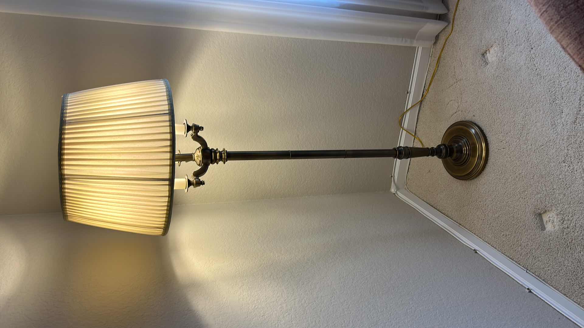 Photo 5 of BRASS STIFFEL FLOOR LAMP 5’