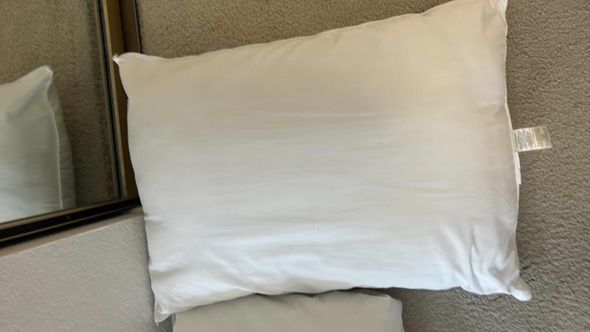 Photo 1 of 2 REG PILLOWS AND QUEEN WATERPROOF MATTRESS COVER