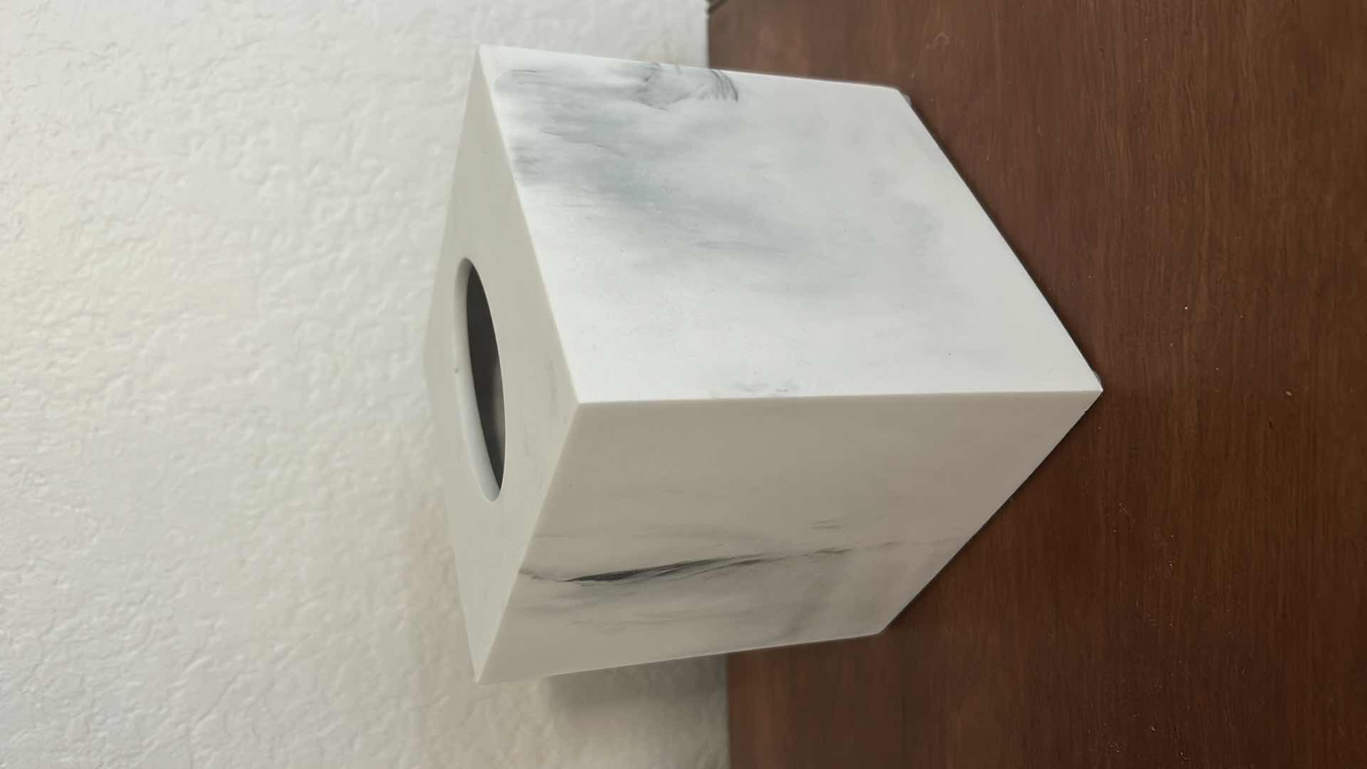 Photo 1 of 2 SIDED MAKEUP MIRROR AND KLEENEX HOLDER