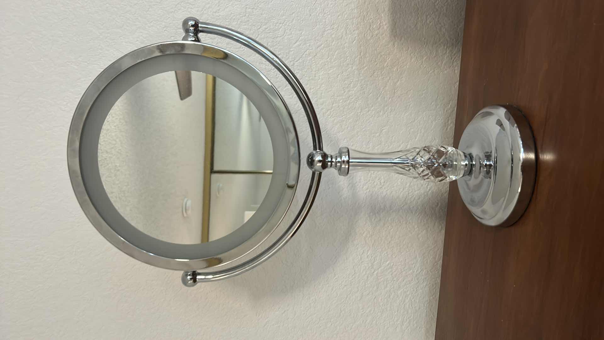 Photo 1 of 2 SIDED MAKEUP MIRROR AND KLEENEX HOLDER