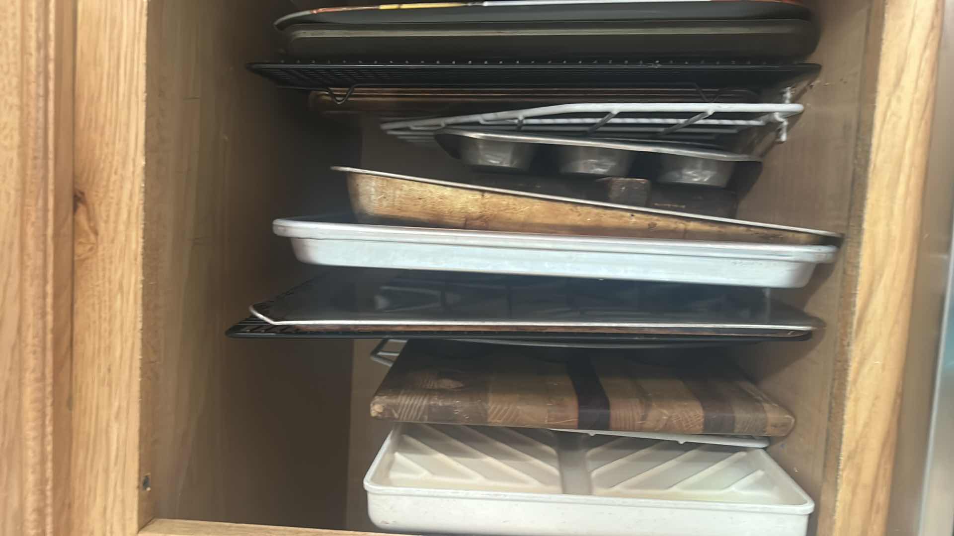 Photo 1 of CONTENTS OF KITCHEN CABINET