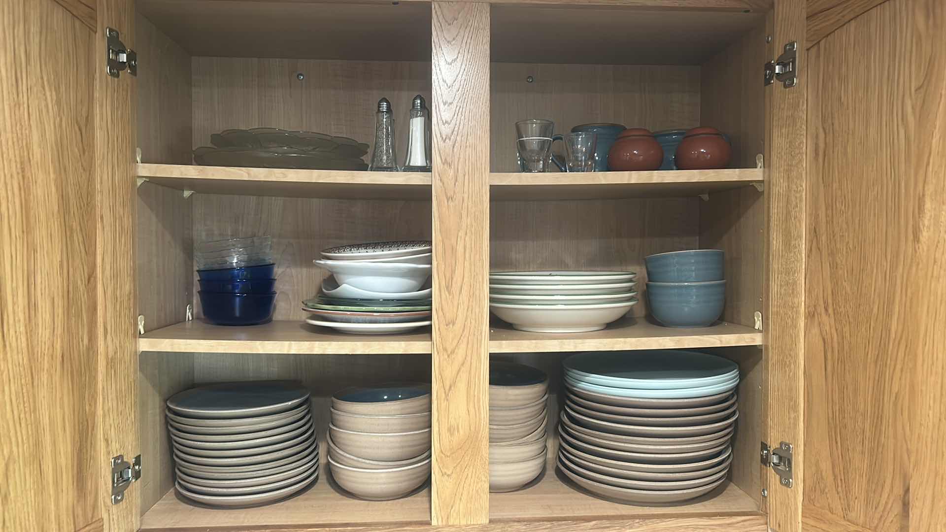 Photo 1 of CONTENTS OF KITCHEN CABINET