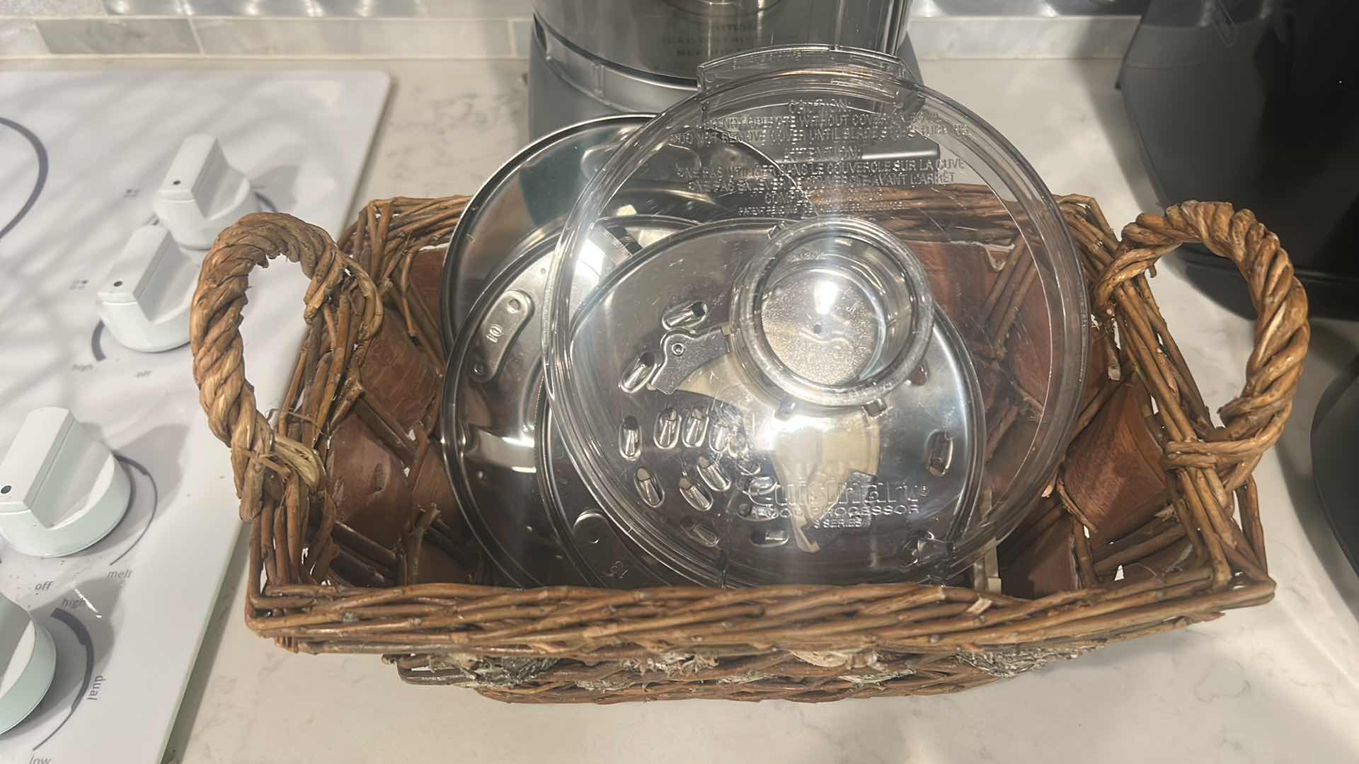 Photo 1 of CUISINART FOOD PROCESSOR WITH BLADES