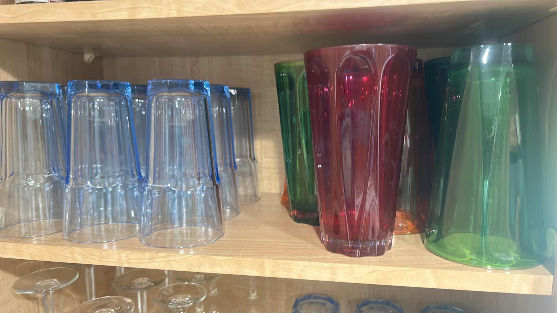 Photo 1 of CONTENTS OF 2 KITCHEN SHELVES