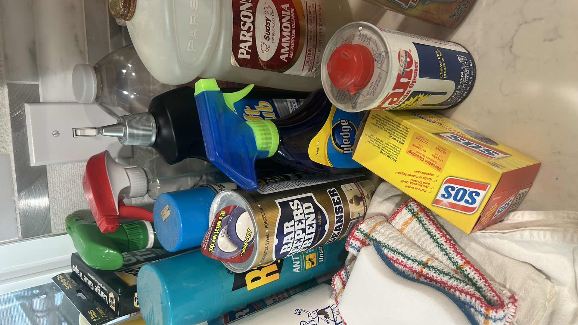 Photo 1 of CLEANING SUPPLIES