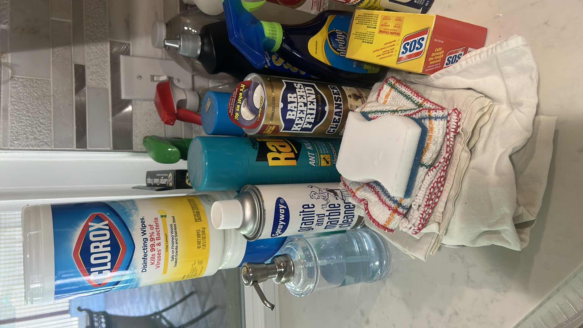 Photo 1 of CLEANING SUPPLIES