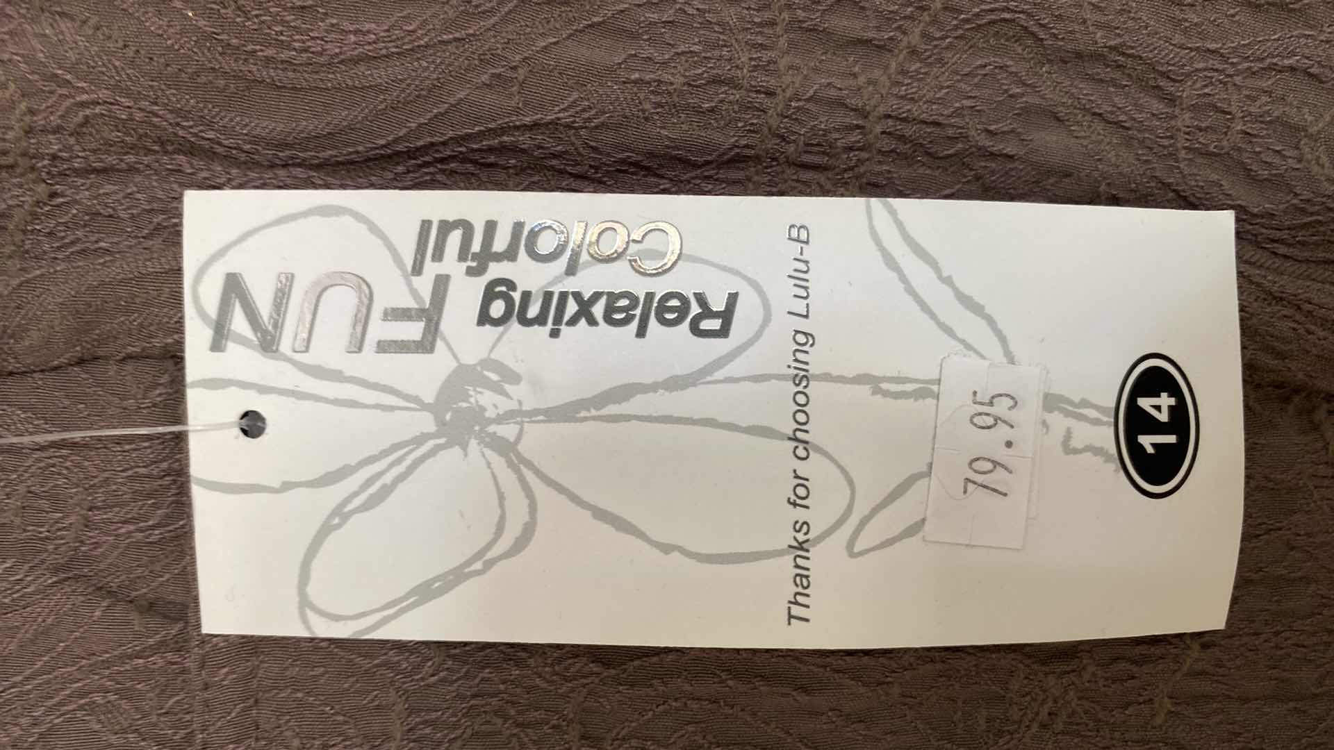 Photo 1 of NWT WOMEN’S SIZE 14 LULU B PULL ON PANTS 