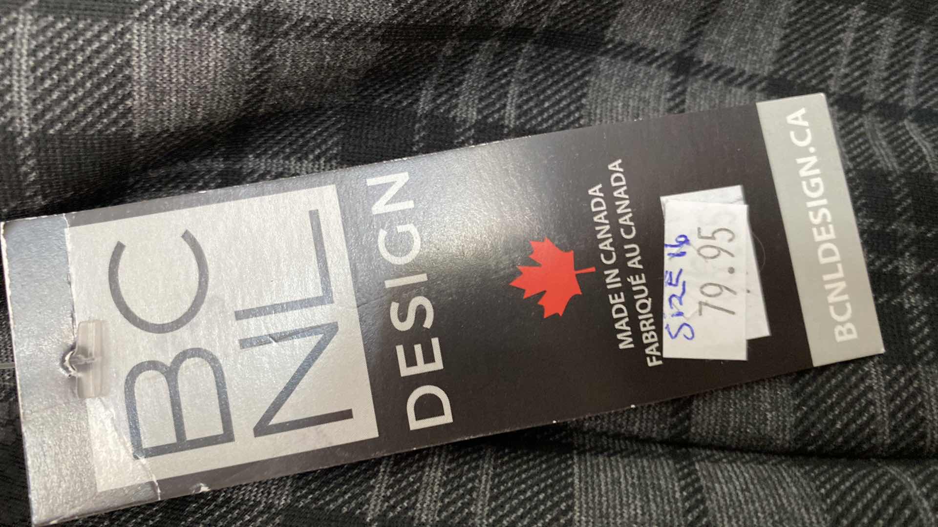 Photo 1 of NWT WOMEN’S SIZE 16 BCNL DESIGN PLAID PANTS 