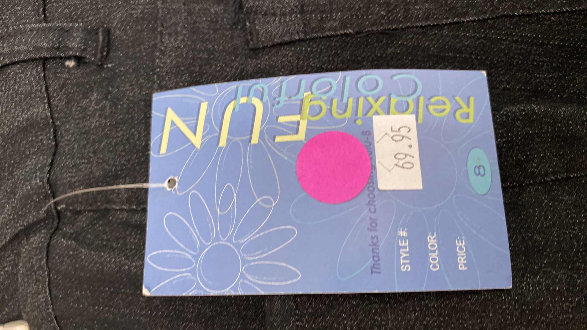 Photo 1 of NWT WOMEN’S SIZE 8 LULU-B STRETCH DENIM PULL ON PANTS 