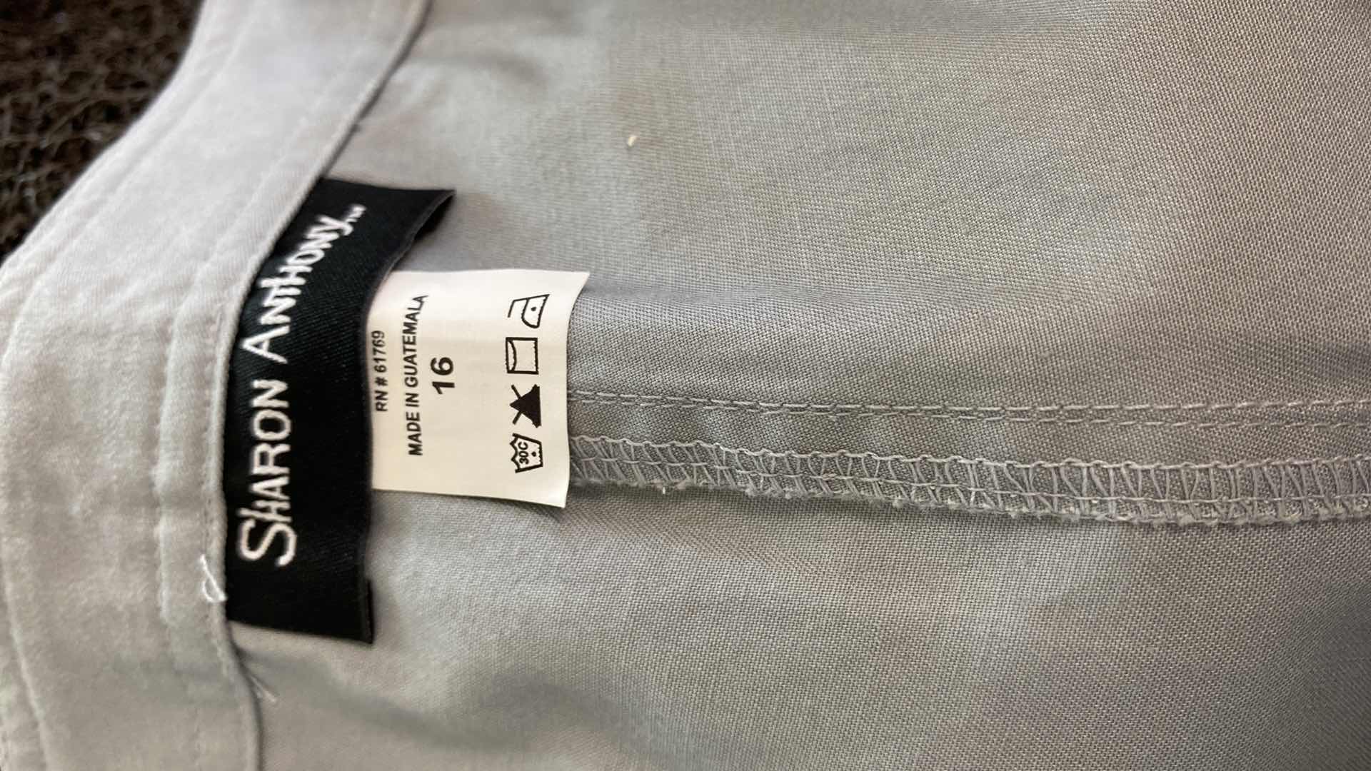 Photo 1 of NWT WOMEN’S SIZE 16 - 2 PAIRS SHARON ANTHONY LIGHT WEIGHT PANTS $29.95 and $39.95