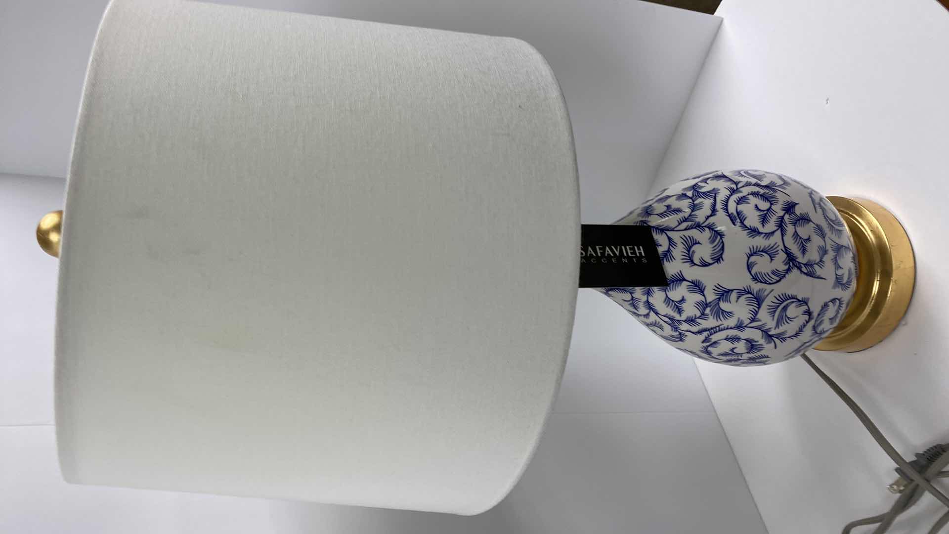 Photo 1 of AVI TABLE LAMP BY SAFAVIEH H27” 