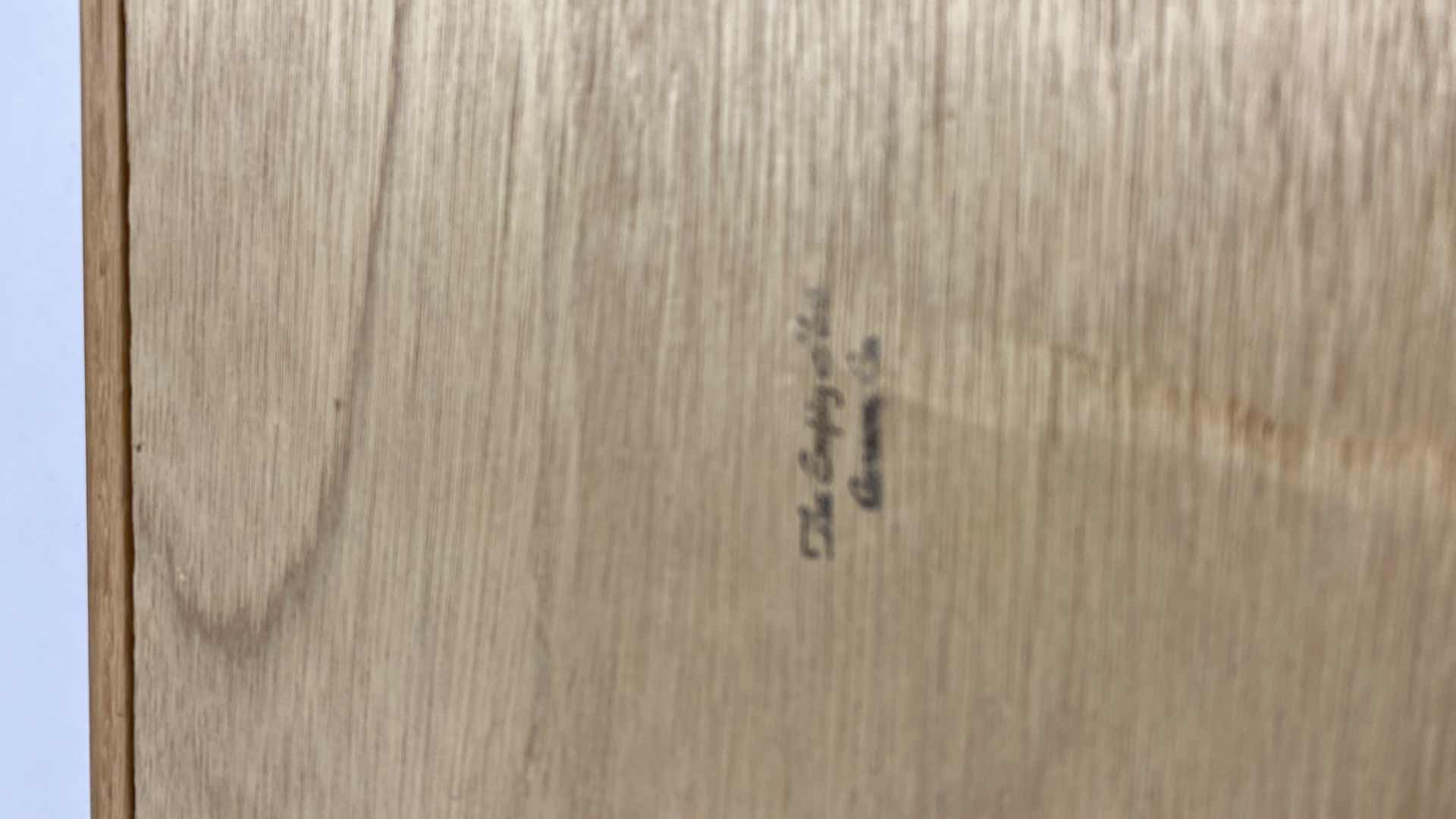 Photo 1 of WOOD FRAMED HAND PAINTED TILES  TRAY 19” X 14” 169.95