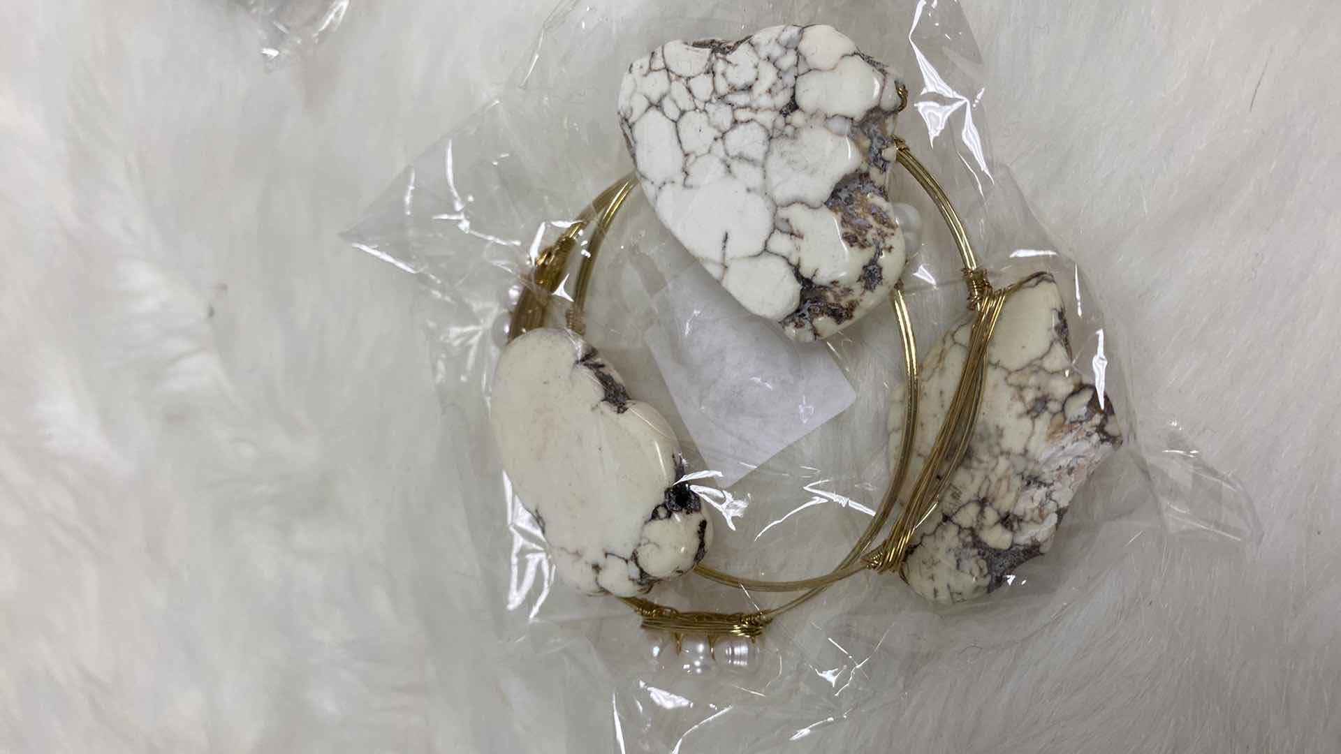 Photo 1 of NEW PAIR OF BRACELETS COSTUME JEWELRY 