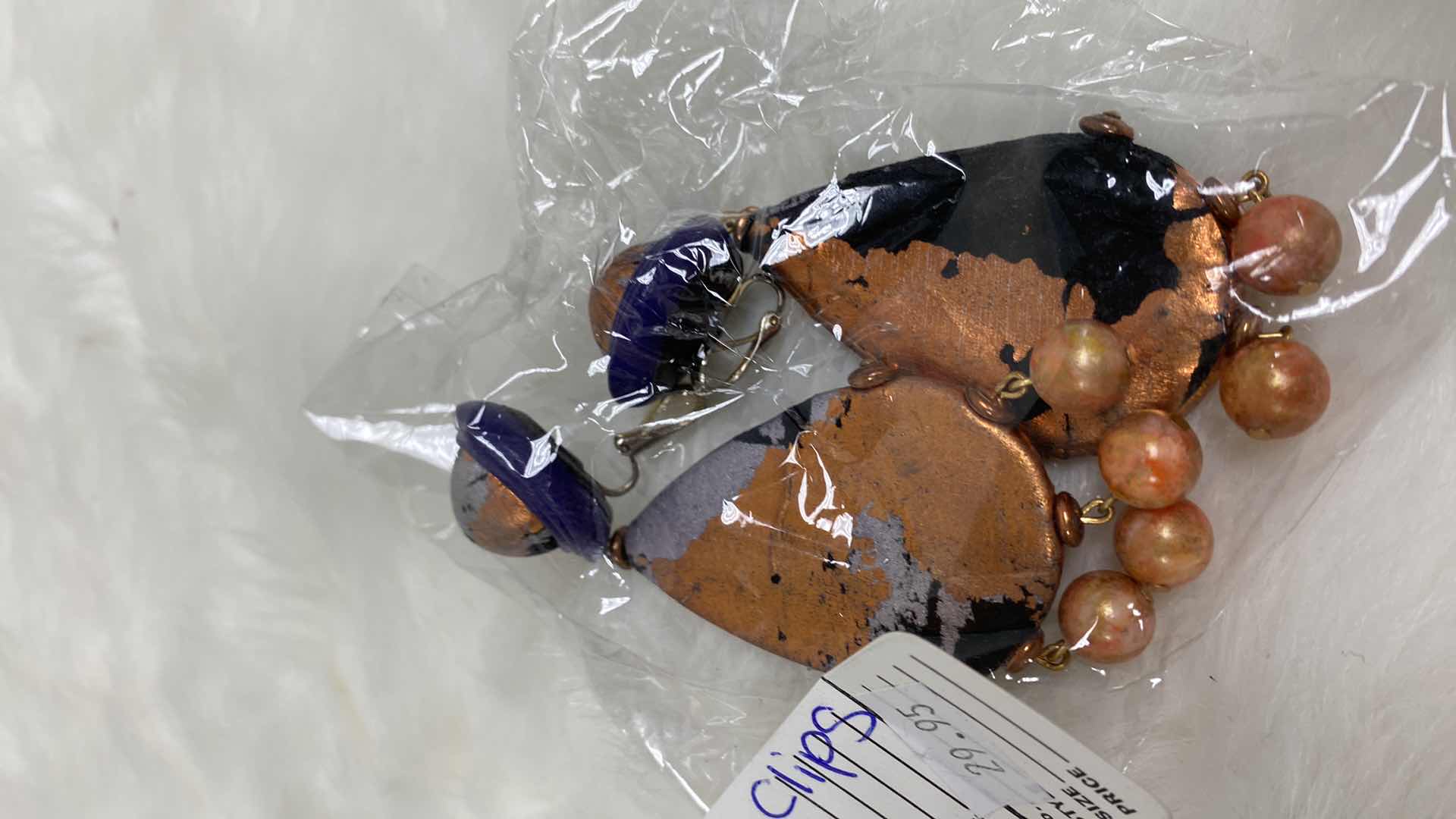 Photo 1 of NEW CLIP EARRINGS AND BRACELET COSTUME JEWELRY