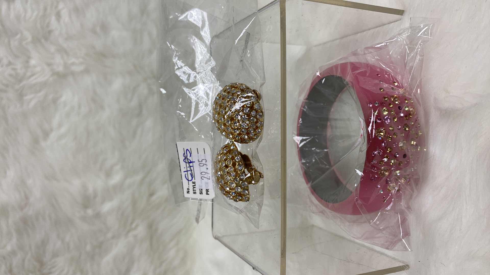 Photo 1 of NEW BRACELET AND CLIP ON EARRINGS COSTUME JEWELRY