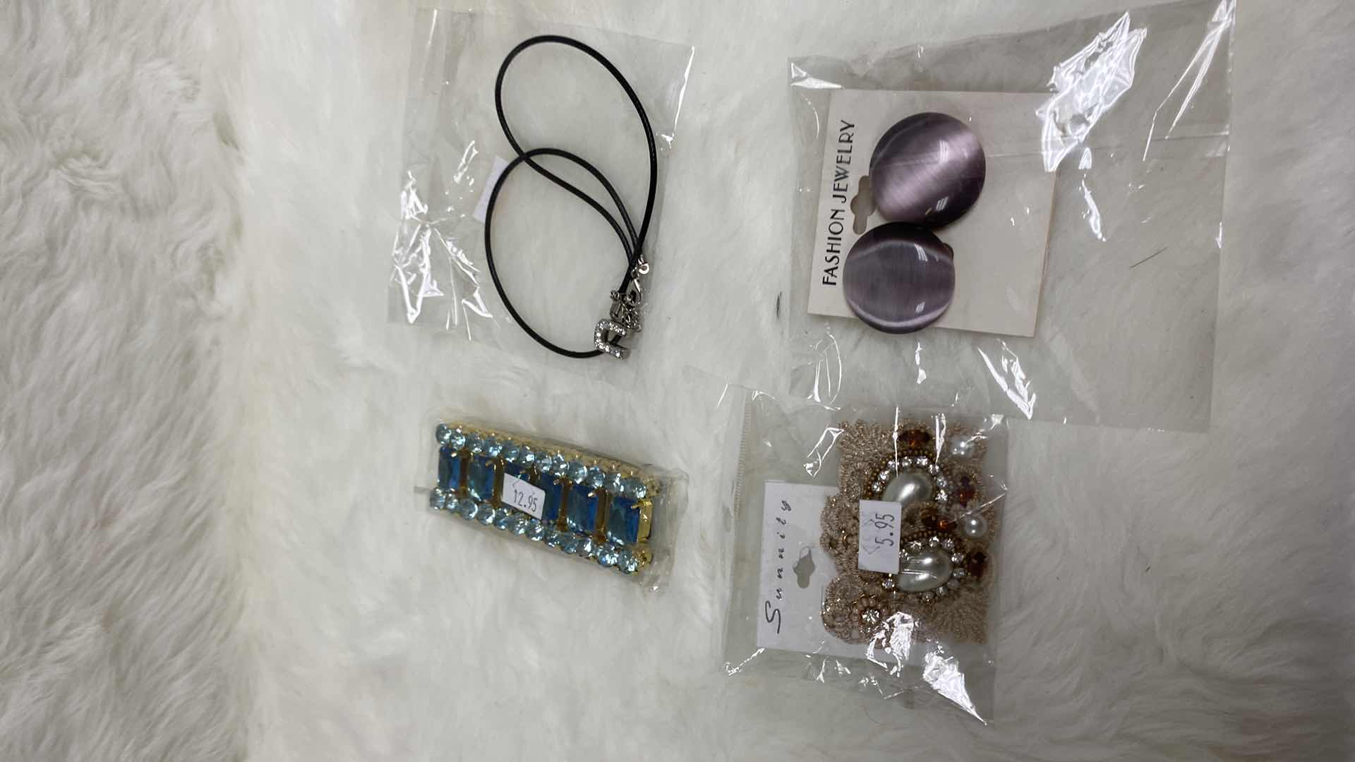 Photo 1 of NEW 4- PIECES COSTUME JEWELRY 