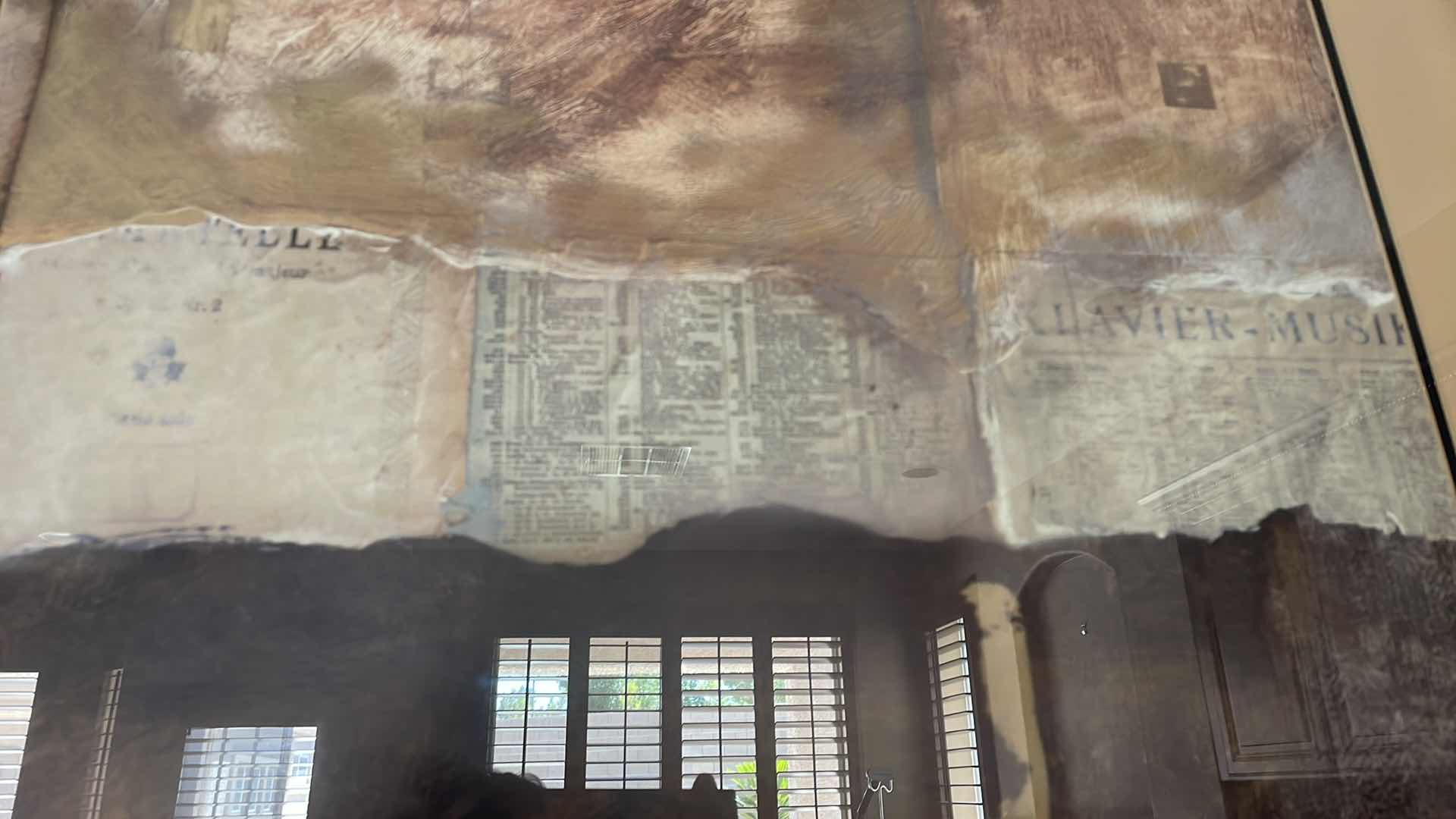 Photo 1 of FRAMED SHEET MUSIC ARTWORK  36”x  42” 2 PC