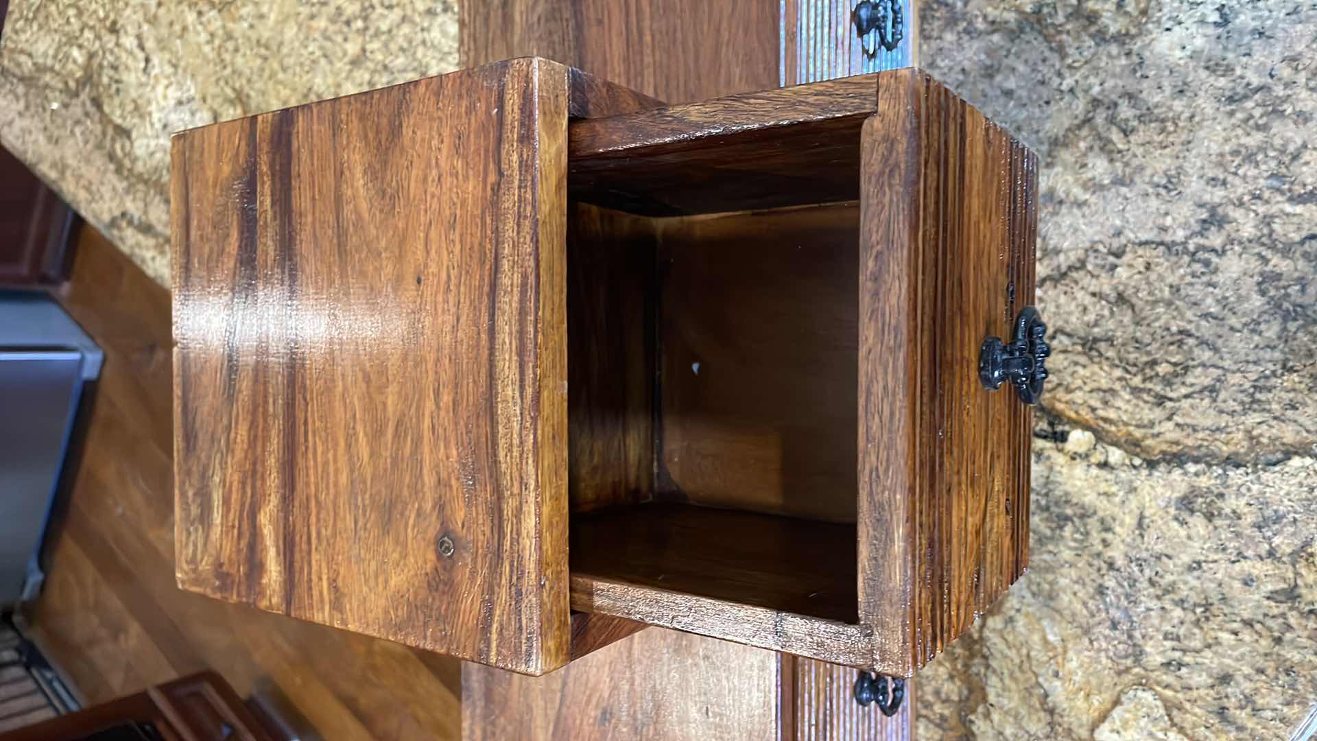 Photo 1 of 4 DRAWER HEAVY HARDWOOD CENTERPIECE 14” , 22”