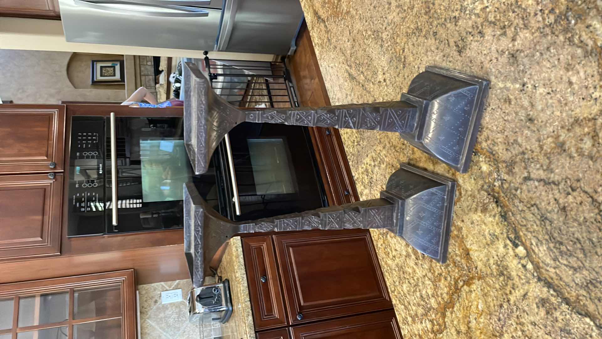 Photo 1 of CANDLE BRASS HOLDERS 15”