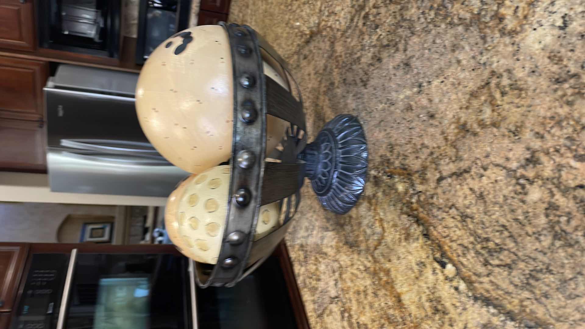 Photo 1 of METAL BOWL DECORATIVE BALLS