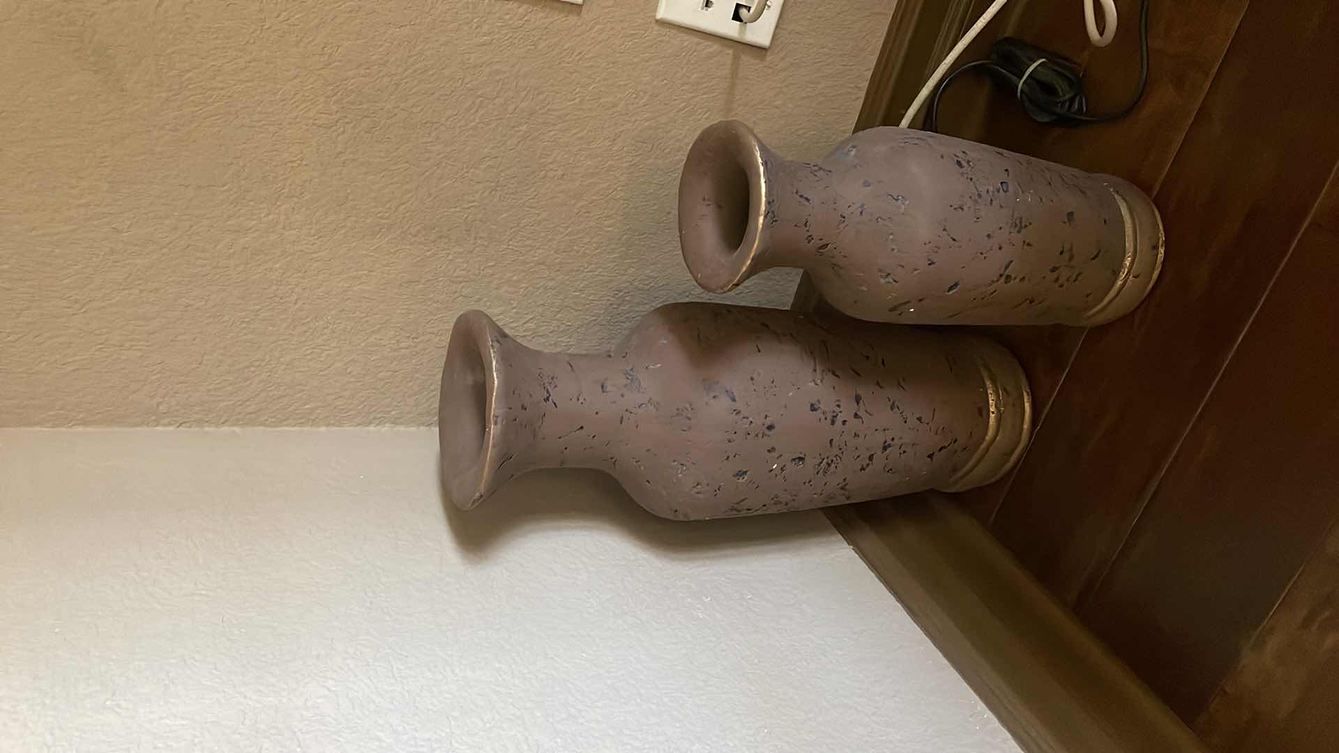 Photo 1 of BROWN VASES 24” , 20”