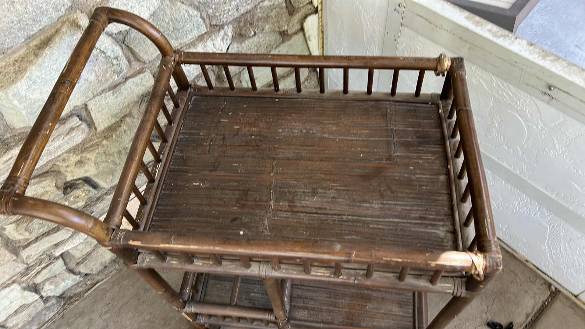 Photo 1 of VINTAGE COFFEE / COCKTAIL CART 30“ x 18“ x 34“