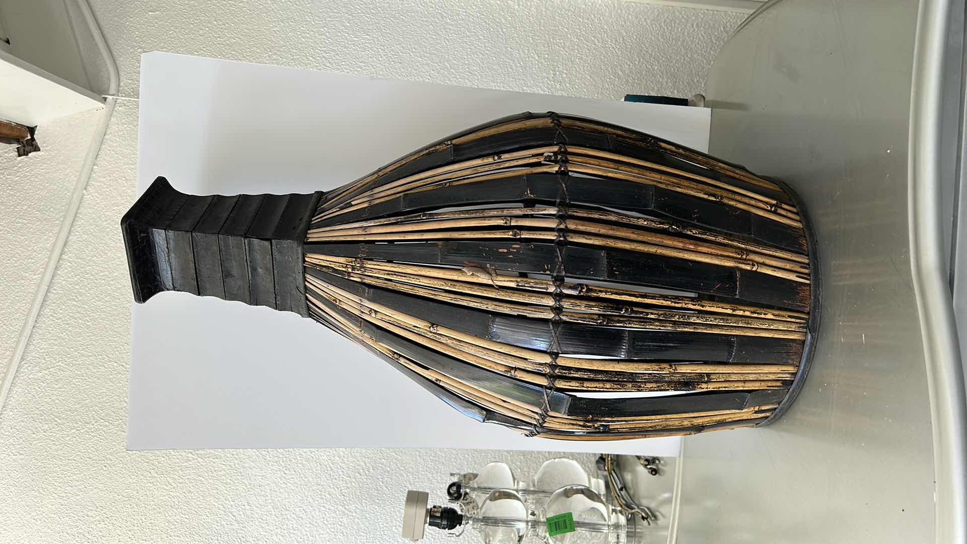 Photo 4 of TALL WICKER  VASE H28”