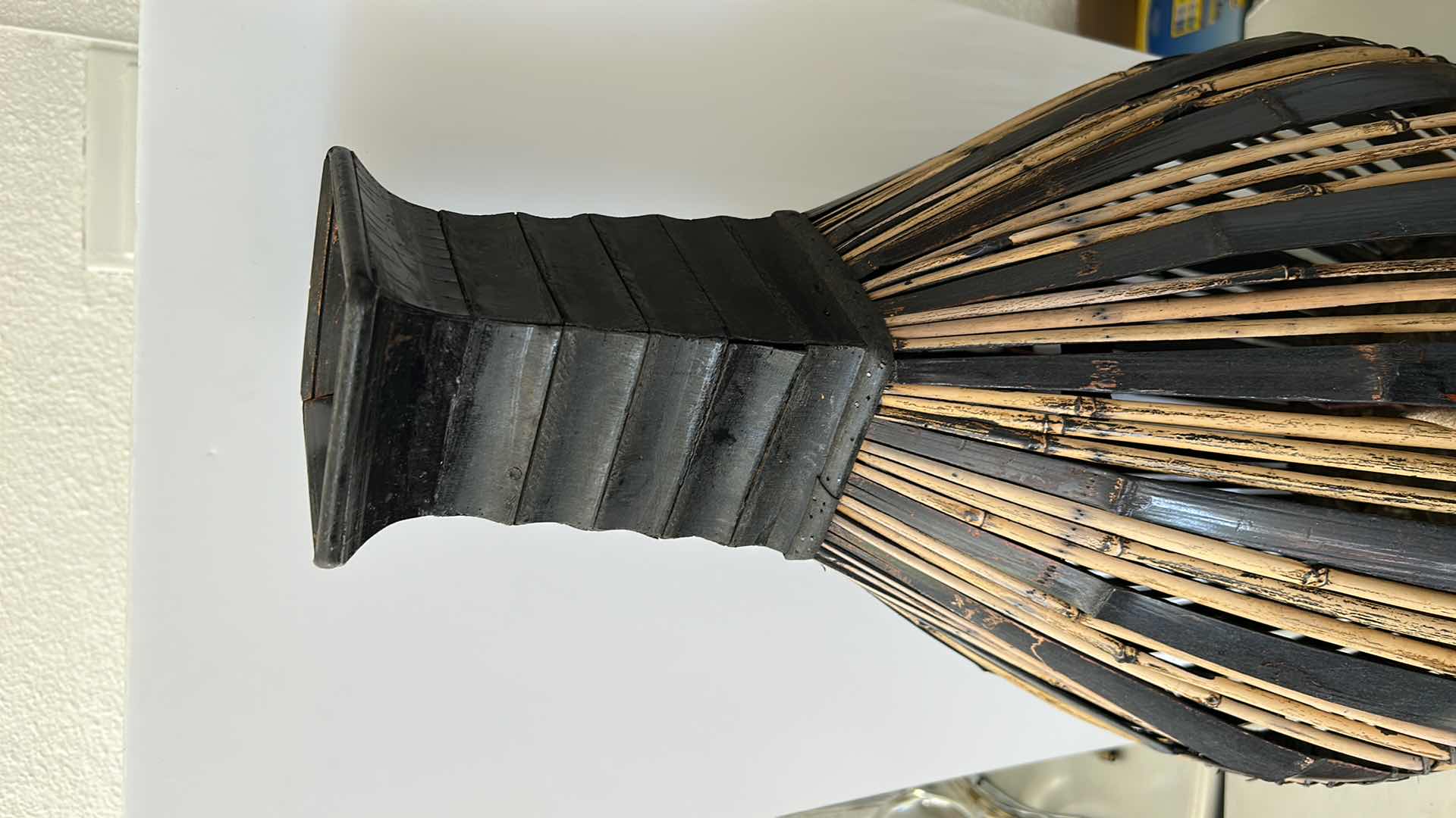 Photo 1 of TALL WICKER  VASE H28”