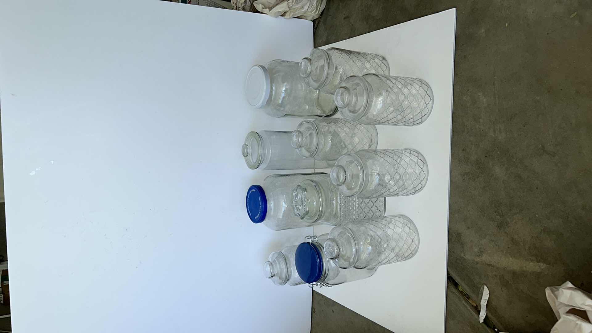 Photo 1 of GLASS CANISTER ASSORTMENT