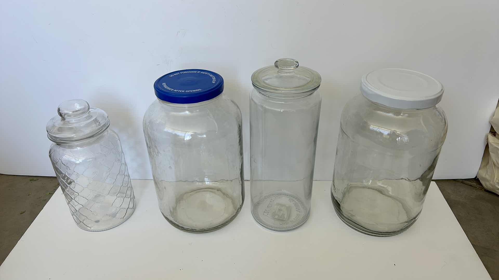 Photo 1 of GLASS CANISTER ASSORTMENT