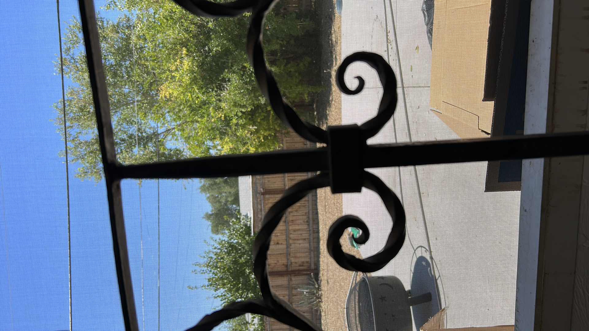 Photo 2 of HEAVY WROUGHT IRON CANDLE HOLDER 6’