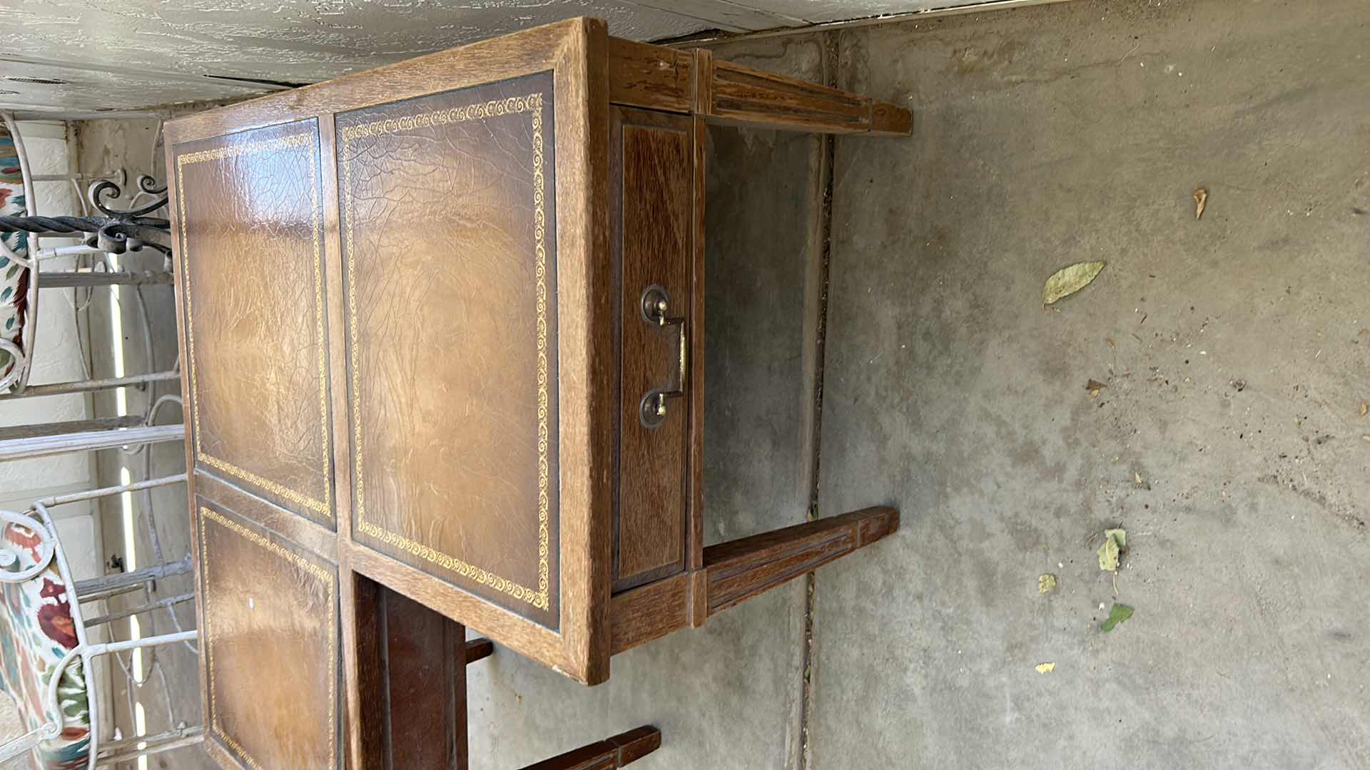 Photo 1 of VINTAGE MERSMAN WOOD CORNER UNIT 32” x 32” x h17”