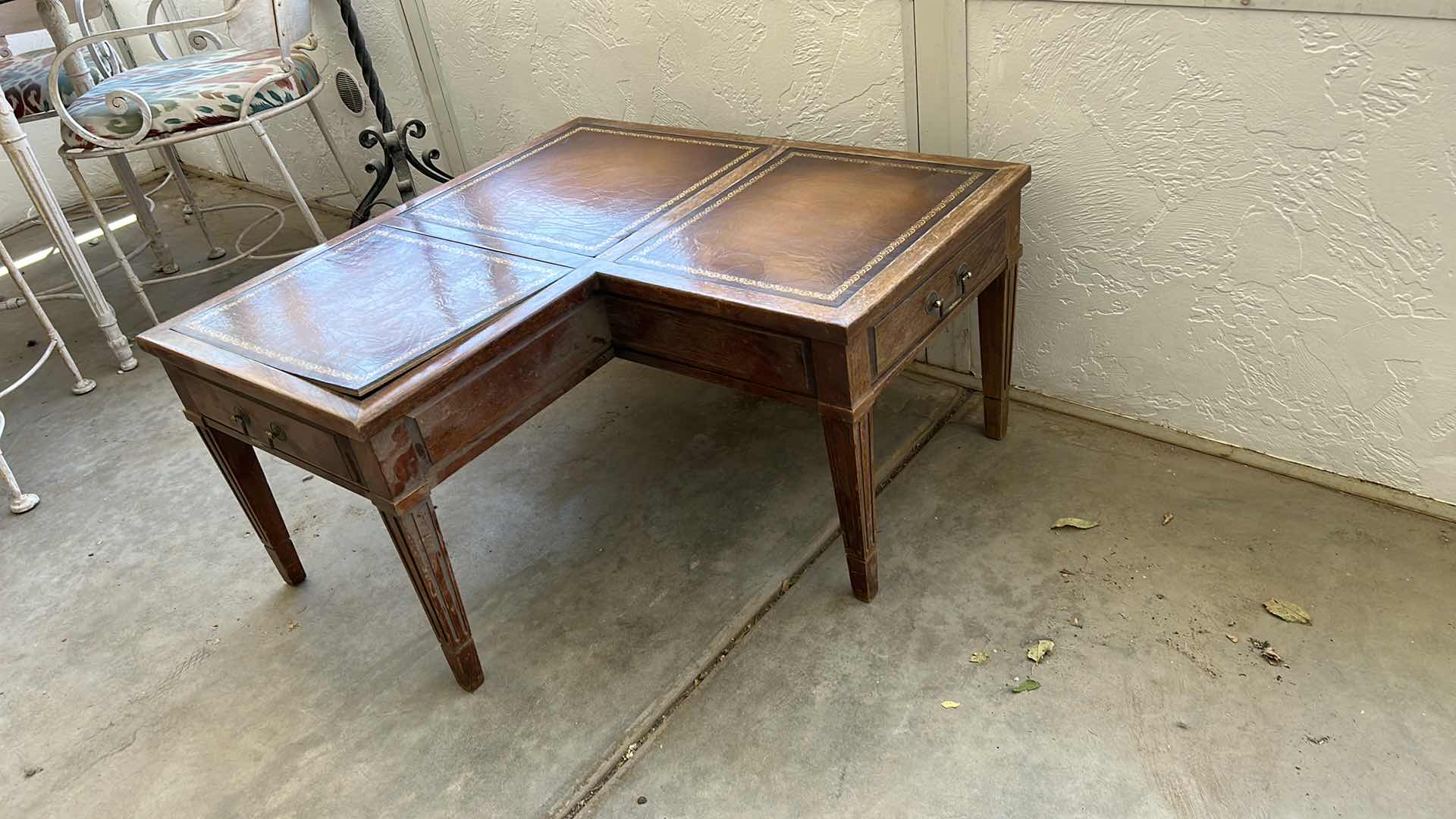 Photo 1 of VINTAGE MERSMAN WOOD CORNER UNIT 32” x 32” x h17”