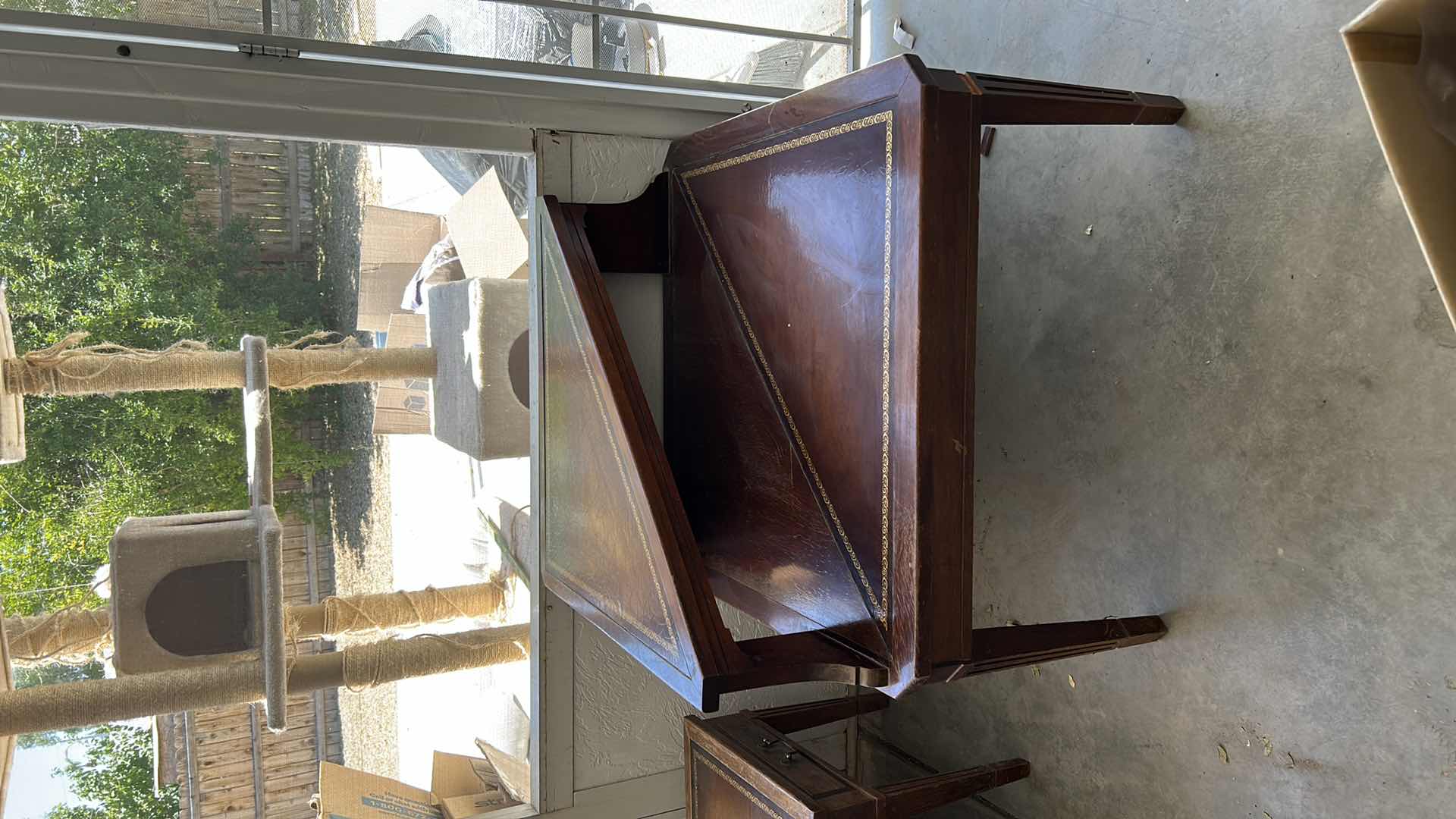 Photo 1 of VINTAGE 2 TIER CORNER TABLE 30” x 30” x 26”