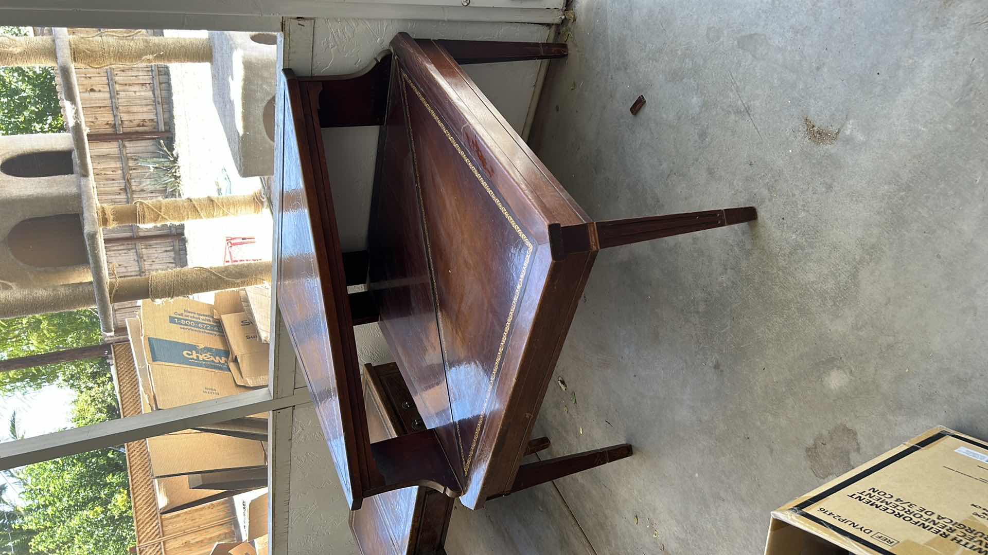 Photo 1 of VINTAGE 2 TIER CORNER TABLE 30” x 30” x 26”