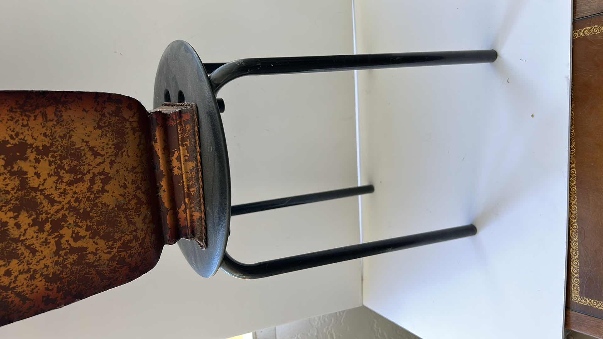 Photo 1 of FAUX POINSETTIA PLANT WITH STAND, OVERALL H 43”