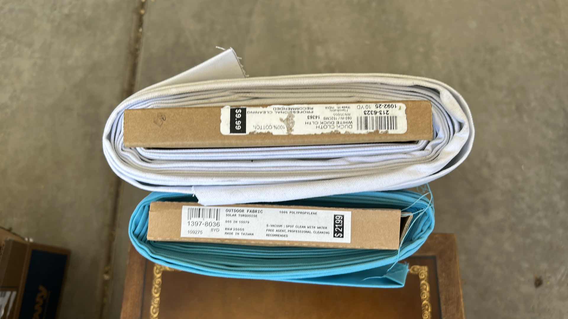 Photo 1 of 2 BOLTS OF FABRIC