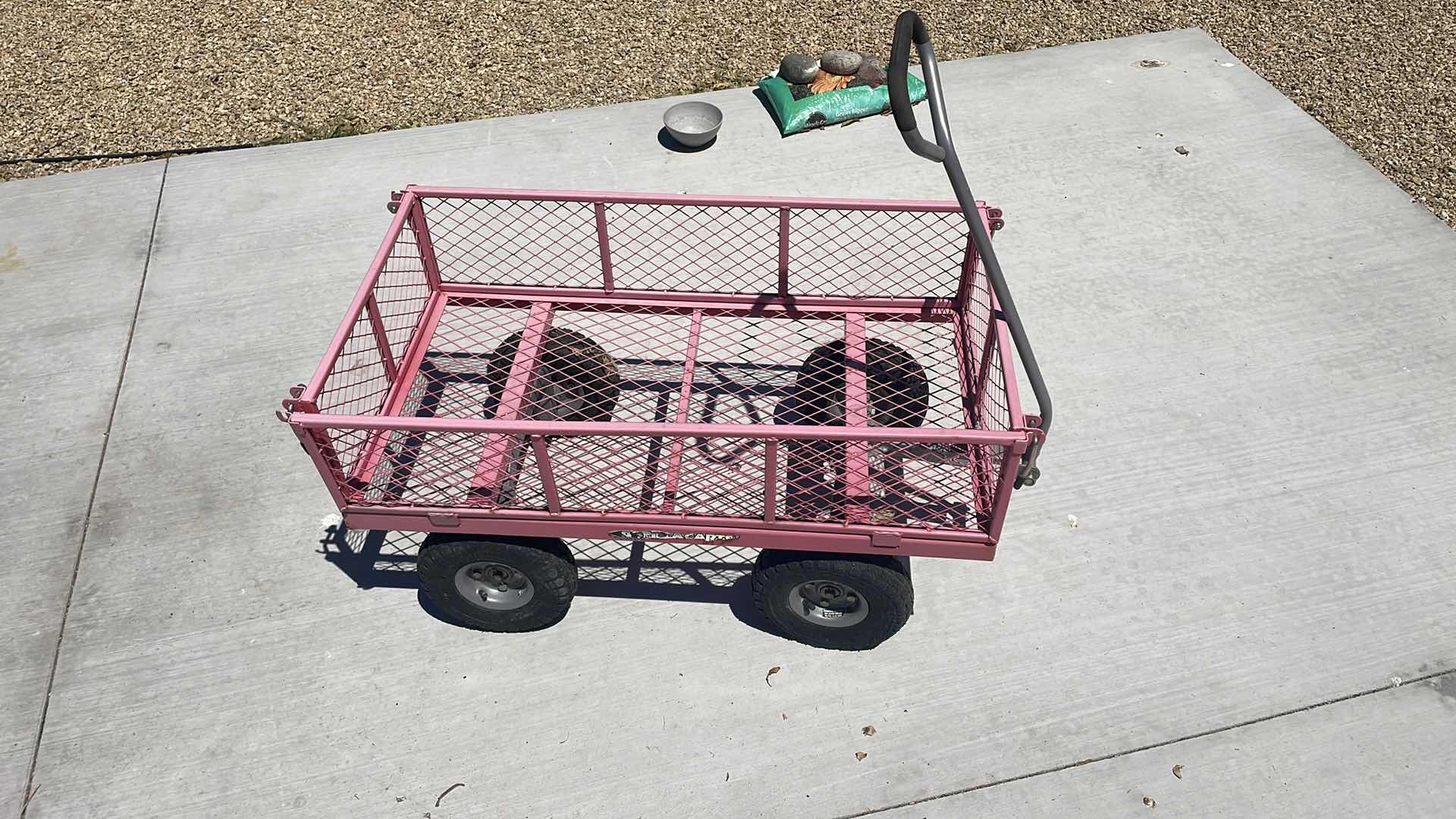 Photo 1 of PINK GORILLA CART WAGON 38”x21”x21”H