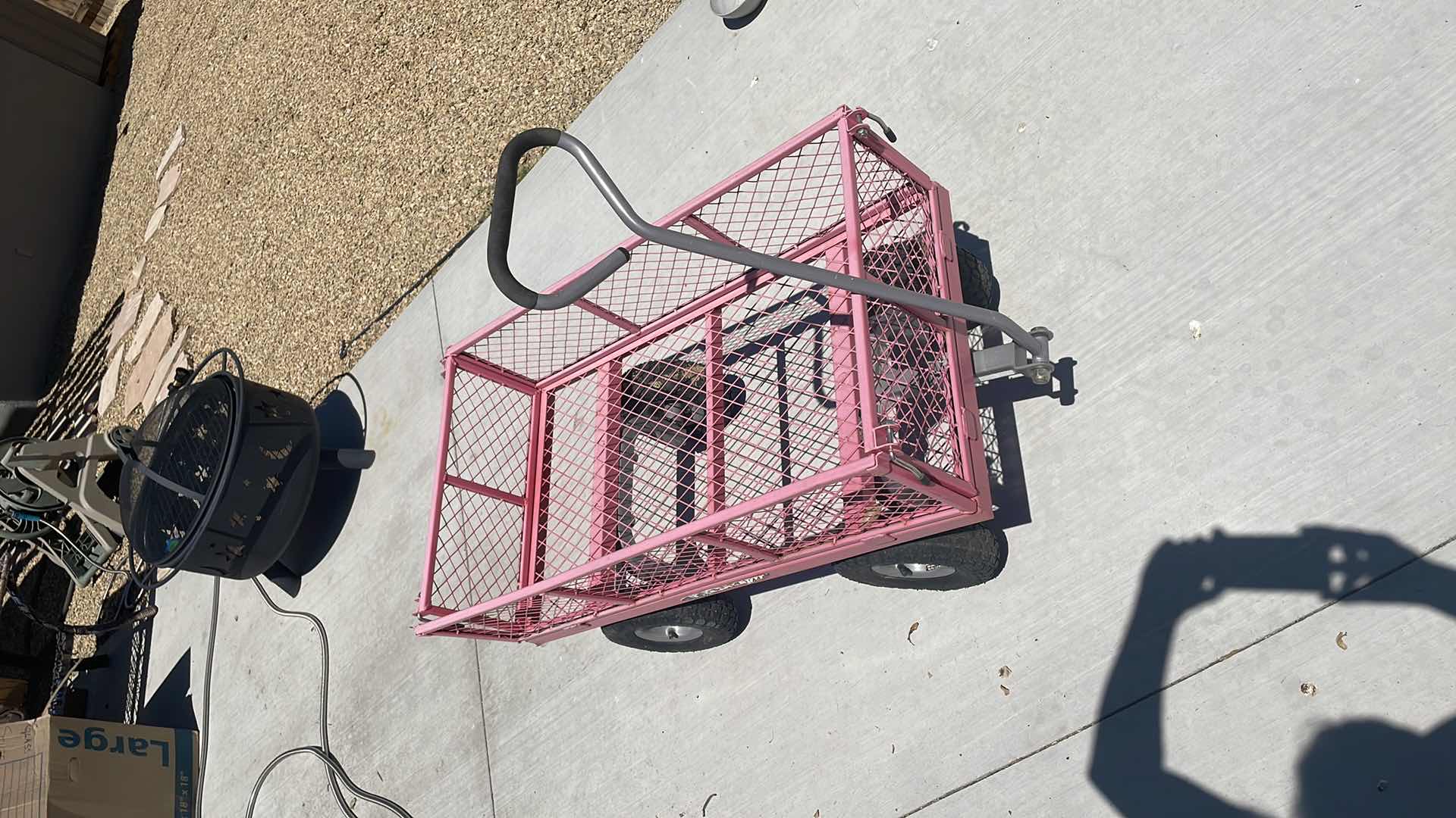Photo 1 of PINK GORILLA CART WAGON 38”x21”x21”H