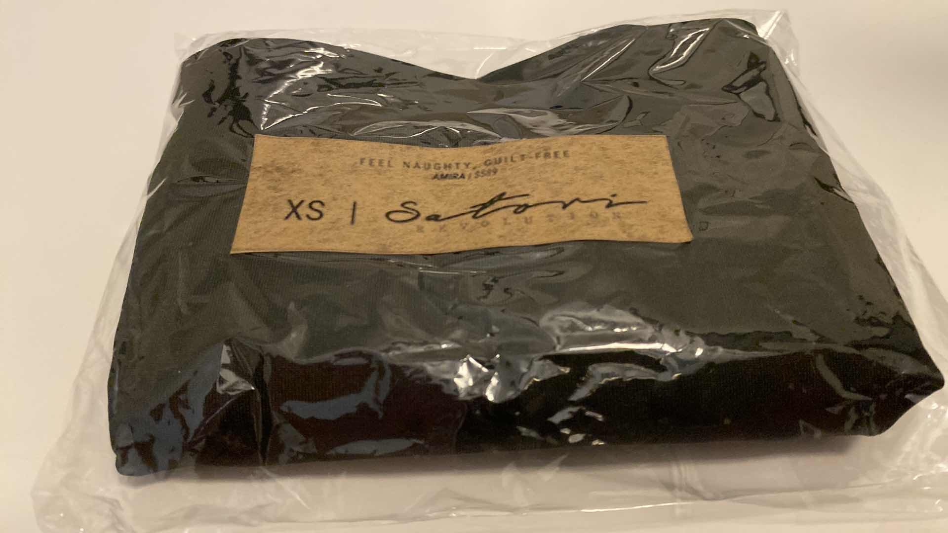 Photo 2 of SIZE X-SMALL BLACK AMIRA BODYSUIT FEATURES ROUND NECKLINE STRAPS AND HI-CUT LEGS. ULTRA SOFT COTTON LINING FOR PEAK COMFORT.