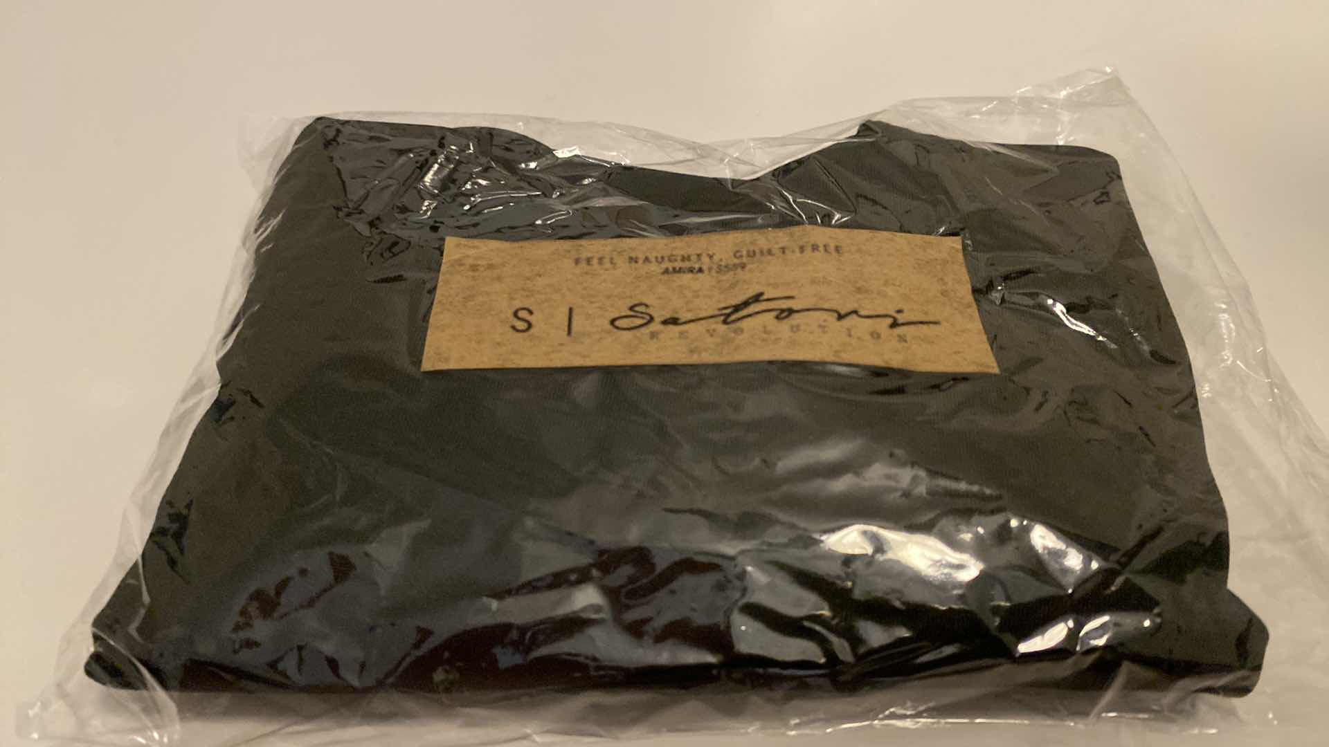 Photo 2 of SIZE SMALL BLACK AMIRA BODYSUIT FEATURES ROUND NECKLINE STRAPS AND HI-CUT LEGS. ULTRA SOFT COTTON LINING FOR PEAK COMFORT.