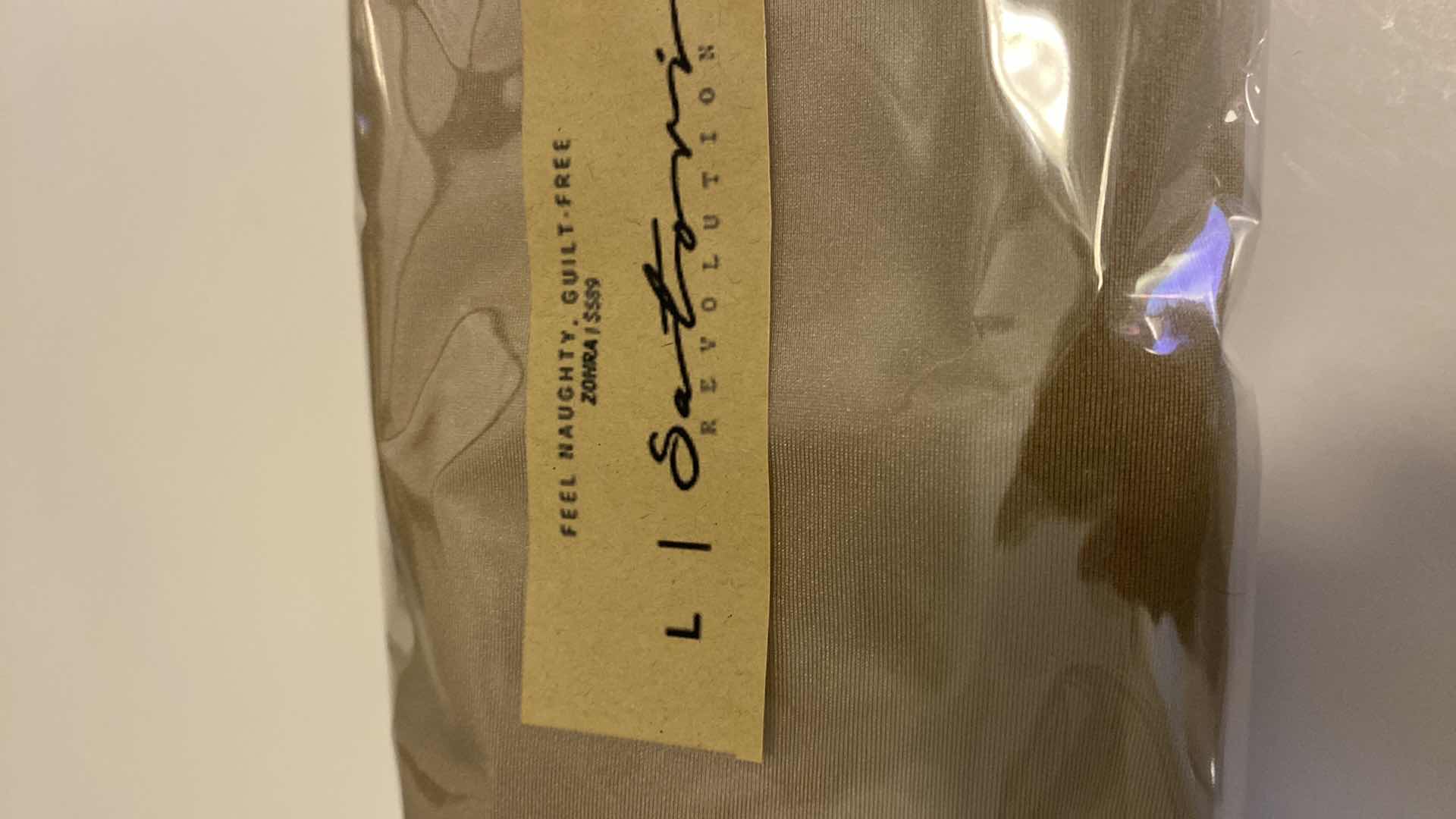 Photo 3 of SIZE LARGE NUDE ZOHRA BODYSUIT WITH FRONT TO BACK REVERSIBLE DESIGN WITH HI CUT LEGS ULTRA SOFT COTTON LINING FOR COMFORT EDGY TOUCH FOR DAY AND NIGHT, CAN WEAR AS SWIMWEAR