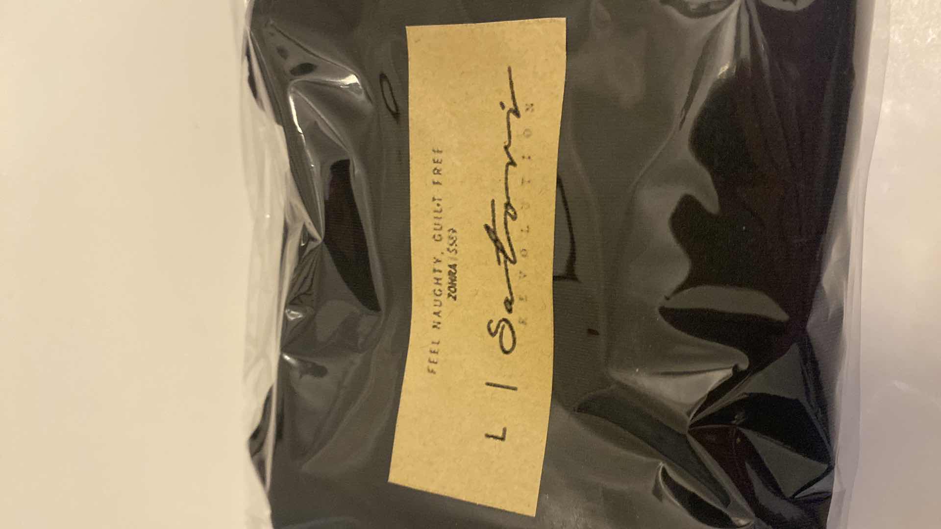 Photo 1 of SIZE LARGE BLACK ZOHRA BODYSUIT WITH FRONT TO BACK REVERSIBLE DESIGN WITH HI CUT LEGS ULTRA SOFT COTTON LINING FOR COMFORT EDGY TOUCH FOR DAY AND NIGHT, CAN WEAR AS SWIMWEAR