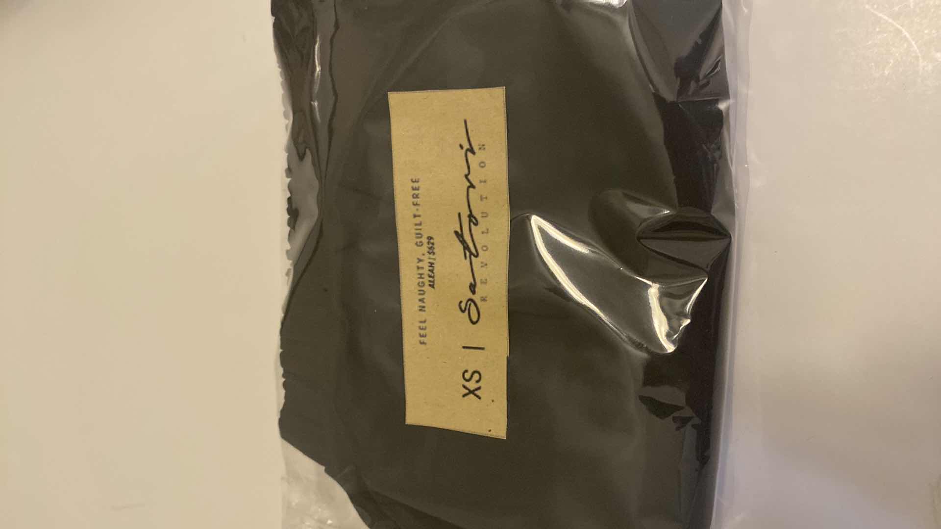 Photo 1 of SIZE X-SMALL BLACK ALEAH 2 PIECE CROPPED CAMISOLE SND SHORTS LOUNGEWEAR - SWEET AND SEXY WITH A TOUCH OF ELEGANCE