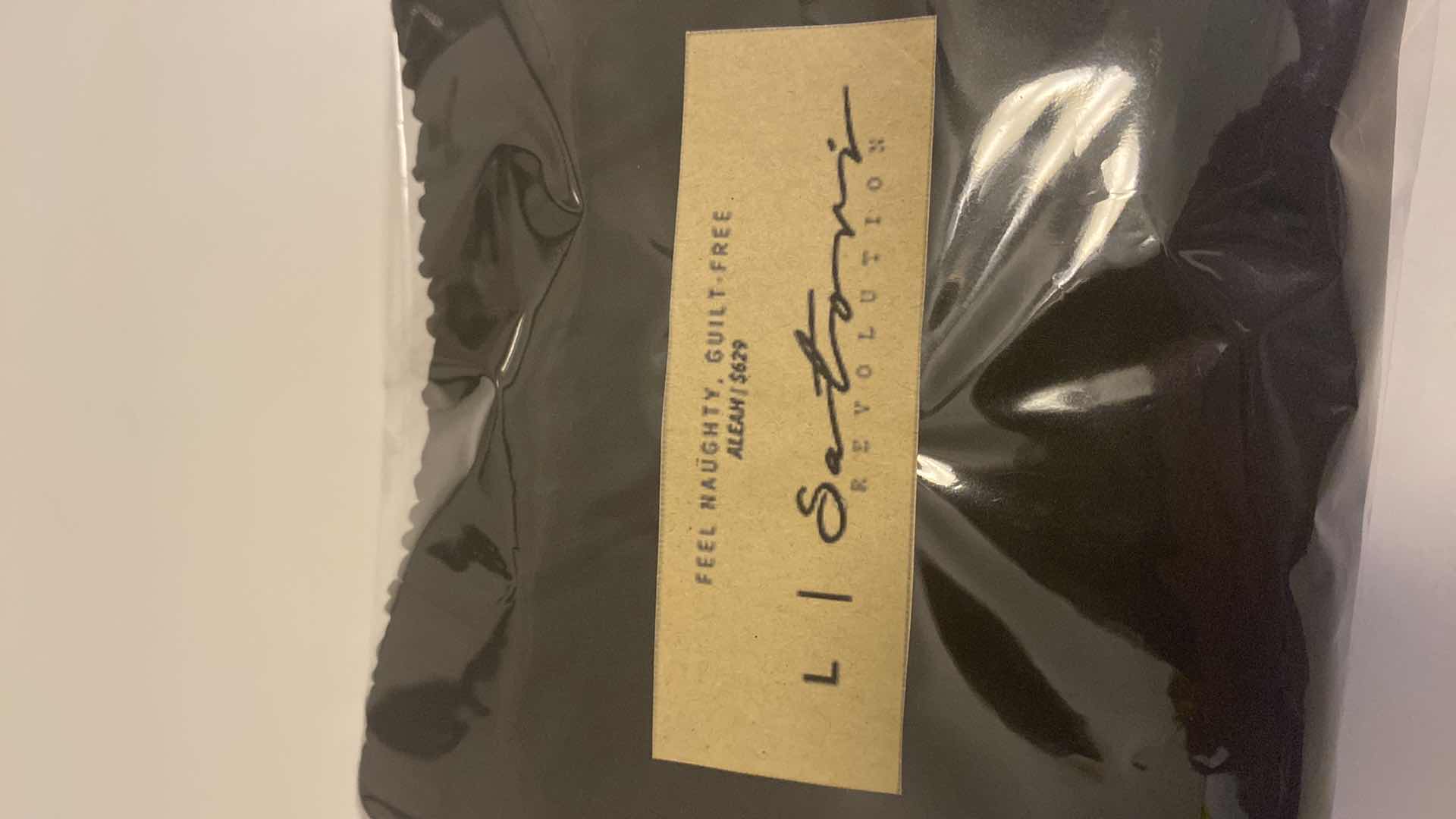 Photo 4 of SIZE LARGE BLACK ALEAH 2 PIECE CROPPED CAMISOLE SND SHORTS LOUNGEWEAR - SWEET AND SEXY WITH A TOUCH OF ELEGANCE