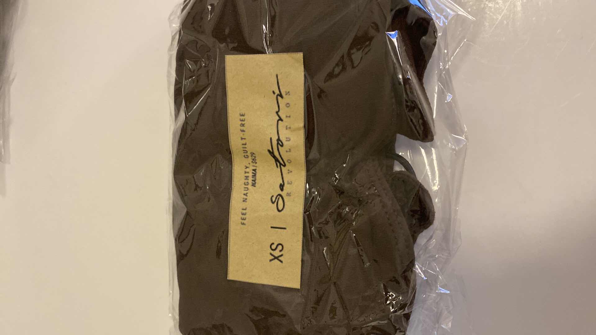 Photo 1 of SIZE X-SMALL CHOCOLATE NAIMA BODYSUIT WITH HIGH CUT LEGS AND JUST ENOUGH CHEST COVERAGE FOR WOMEN WITH SMALLER CURVES ULTRA SOFT COTTON LINING FOR COMFORT AND CASH WEAR AS SWIMWEAR