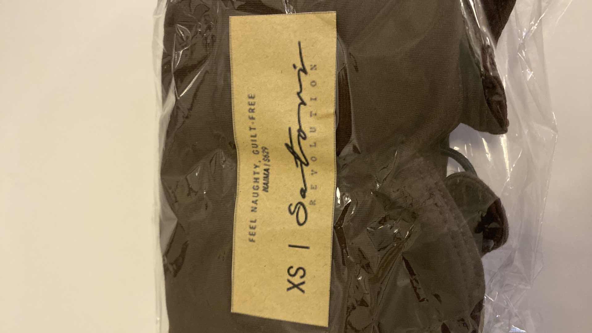 Photo 2 of SIZE X-SMALL CHOCOLATE NAIMA BODYSUIT WITH HIGH CUT LEGS AND JUST ENOUGH CHEST COVERAGE FOR WOMEN WITH SMALLER CURVES ULTRA SOFT COTTON LINING FOR COMFORT AND CASH WEAR AS SWIMWEAR