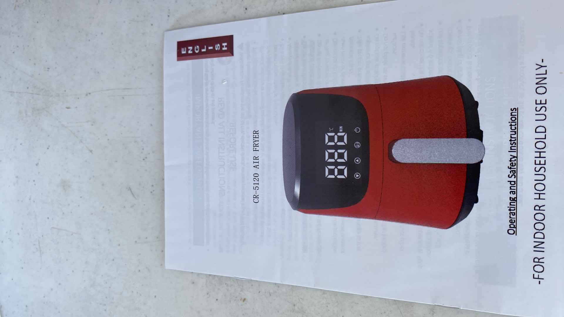 Photo 3 of LATURE AIR FRYER NEW