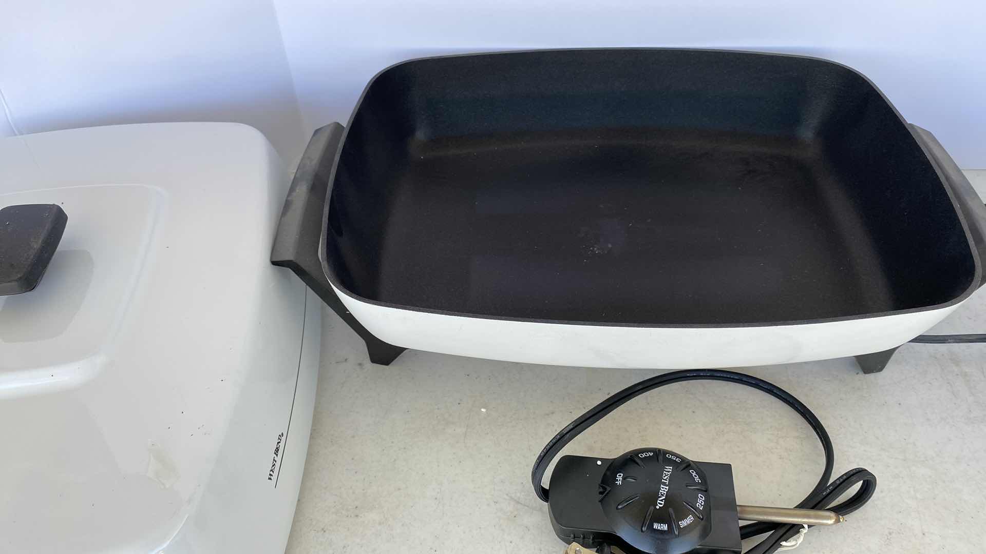 Photo 1 of WESTBEND ELECTRIC SKILLET & TOASTMASTER SNACKSTER